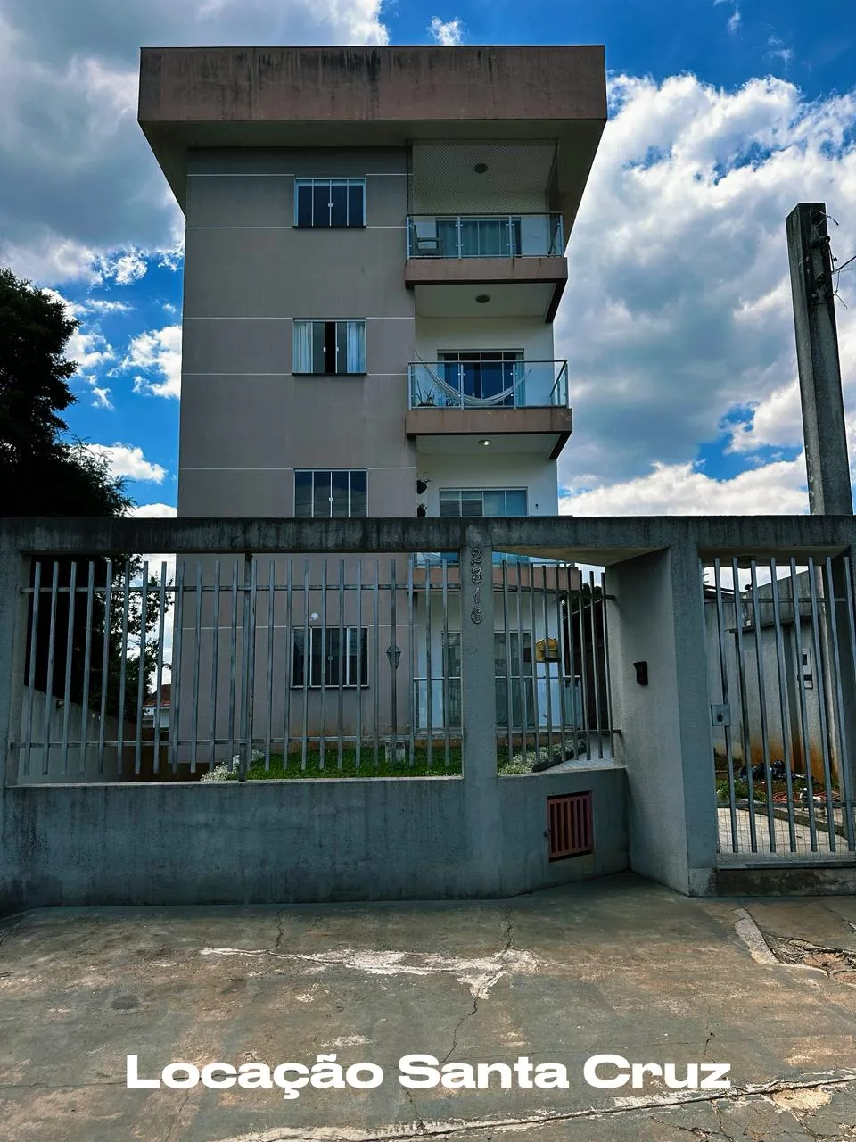 Apartamento para locação Santa Cruz